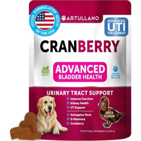Do Not Sell On Amazon Dog UTI Treatment Cranberry Supplement Bladder Control Urinary Tract Infection Incontinence Pill Bladder Stones UTI Medicin (Option: Artullano)