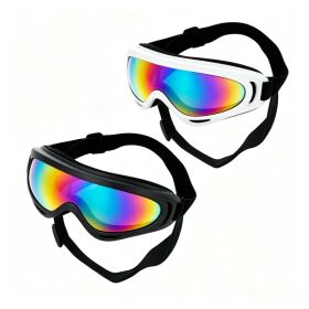 Dog Sunglasses Pet Goggles For Small Dogs Anti-Uv Glasses Eye Protect Windproof (Option: 1pack)