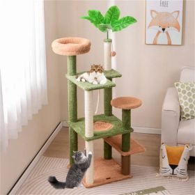 Multilevel Cat Tree, Cat Apartment (Option: as picture)
